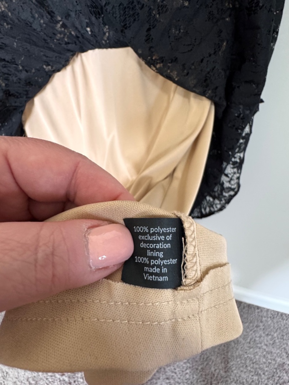 Lane Bryant Black Lace Dress - Picture 6 of 6